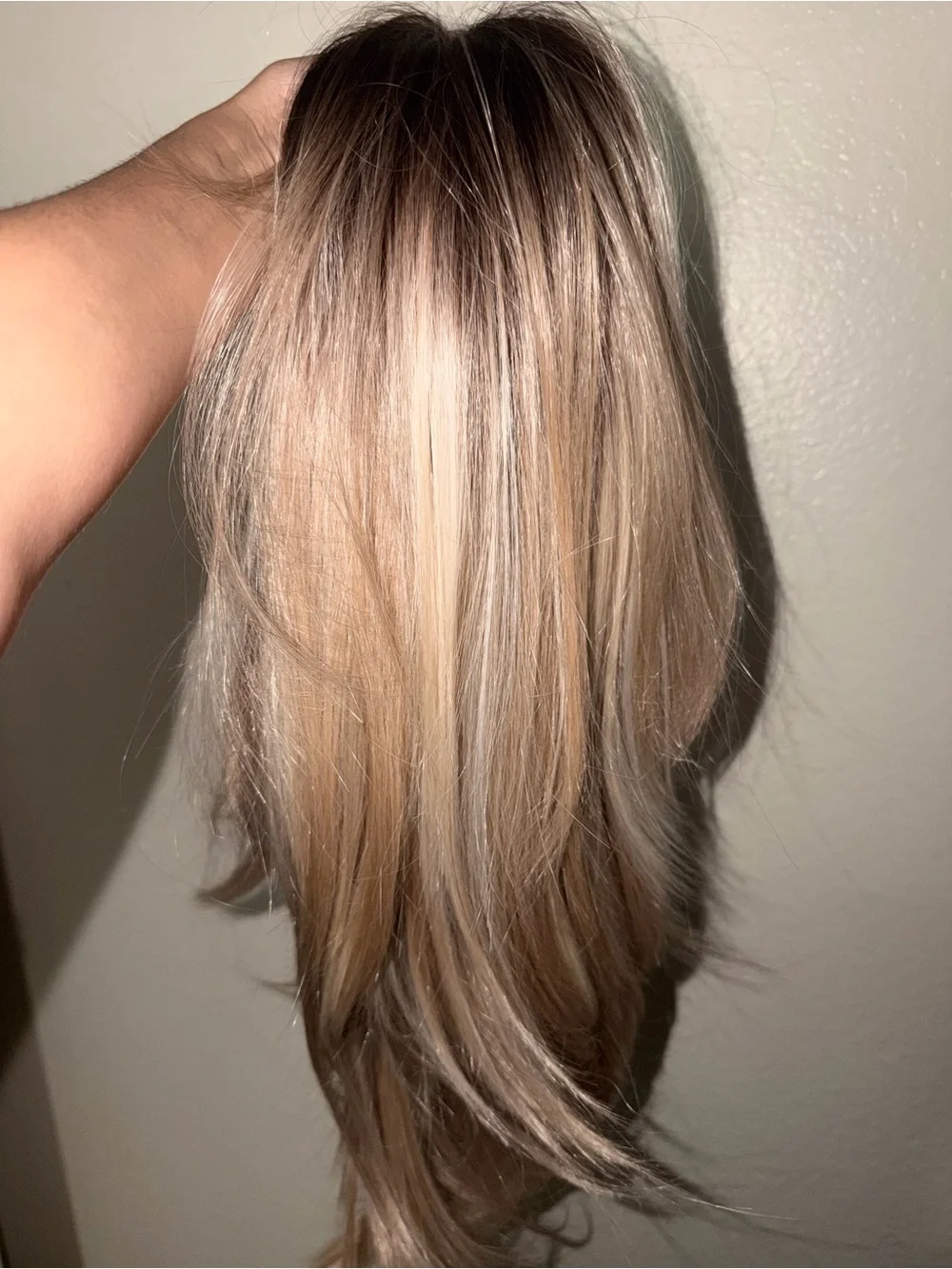 Natural Blonde Long Wavy Women’s Hairpiece